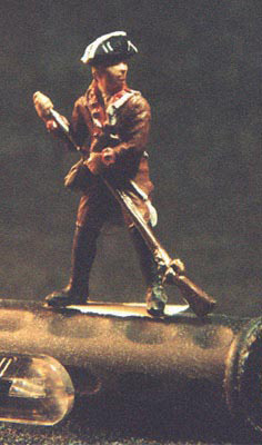 American Revolution 1st NH soldier 1/72 scale