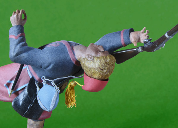 Detail of 5th NY Zouave equipment, 1/32scale